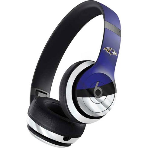 NFL Baltimore Ravens Beats Solo 4 Wireless Headphones Skin