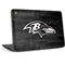 NFL Baltimore Ravens Black & White HP Chromebook Skin
