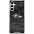 NFL Baltimore Ravens Black & White Galaxy A16 5G Clear Case