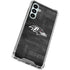 NFL Baltimore Ravens Black & White Galaxy A16 5G Clear Case