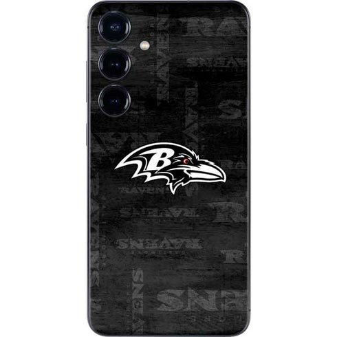 NFL Baltimore Ravens Black & White Galaxy A16 5G Skin