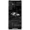 NFL Baltimore Ravens Black & White Galaxy A17 Clear Case