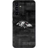NFL Baltimore Ravens Black & White Galaxy A54 5G Skin