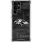 NFL Baltimore Ravens Black & White Galaxy S23 Ultra Clear Case