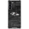 NFL Baltimore Ravens Black & White Galaxy S24 FE Clear Case
