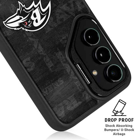 NFL Baltimore Ravens Black & White Galaxy S24 FE Kickstand Case