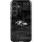 NFL Baltimore Ravens Black & White Galaxy S25 Impact Case