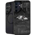 NFL Baltimore Ravens Black & White Galaxy S25 Kickstand Case