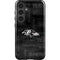 NFL Baltimore Ravens Black & White Galaxy S25 Plus Impact Case