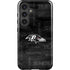 NFL Baltimore Ravens Black & White Galaxy S25 Plus Impact Case