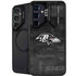 NFL Baltimore Ravens Black & White Galaxy S25 Plus Kickstand Case