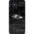 NFL Baltimore Ravens Black & White Galaxy S25 Skin