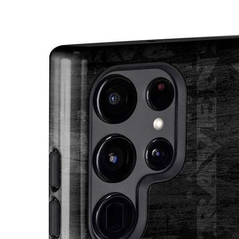 NFL Baltimore Ravens Black & White Galaxy S25 Ultra Impact Case