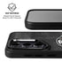 NFL Baltimore Ravens Black & White Galaxy S25 FE Kickstand Case