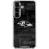 NFL Baltimore Ravens Black & White Galaxy S26 Clear Case