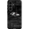 NFL Baltimore Ravens Black & White Galaxy S26 Plus Impact Case