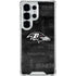 NFL Baltimore Ravens Black & White Galaxy S26 Ultra Clear Case