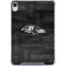 NFL Baltimore Ravens Black & White iPad 11th Gen (2025) Clear Case