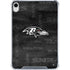 NFL Baltimore Ravens Black & White iPad 11th Gen (2025) Clear Case