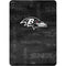 NFL Baltimore Ravens Black & White Apple iPad Air Skin