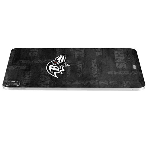 NFL Baltimore Ravens Black & White iPad Pro 13in M4 (2024) Skin