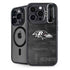 NFL Baltimore Ravens Black & White iPhone 13 Pro Kickstand Case