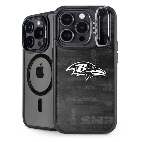 NFL Baltimore Ravens Black & White iPhone Cases