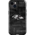 NFL Baltimore Ravens Black & White iPhone 15 Impact Case