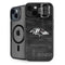 NFL Baltimore Ravens Black & White iPhone 15 Kickstand Case