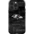 NFL Baltimore Ravens Black & White iPhone 15 Pro Impact Case