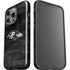 NFL Baltimore Ravens Black & White iPhone 15 Pro Impact Case
