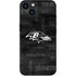 NFL Baltimore Ravens Black & White iPhone 15 Skin