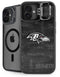 NFL Baltimore Ravens Black & White iPhone 16 Kickstand Case