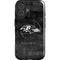 NFL Baltimore Ravens Black & White iPhone 16 Magsafe Impact Case