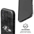 NFL Baltimore Ravens Black & White iPhone 16 Magsafe Impact Case