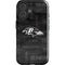 NFL Baltimore Ravens Black & White iPhone 16 Plus Impact Case