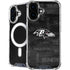 NFL Baltimore Ravens Black & White iPhone 16 Plus MagSafe Case