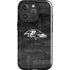 NFL Baltimore Ravens Black & White iPhone 16 Pro Impact Case