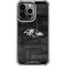 NFL Baltimore Ravens Black & White iPhone 16 Pro Max Clear Case