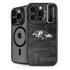 NFL Baltimore Ravens Black & White iPhone 16 Pro Max Kickstand Case