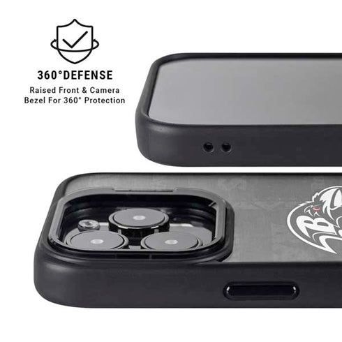 NFL Baltimore Ravens Black & White iPhone 16 Pro Max Kickstand Case