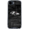 NFL Baltimore Ravens Black & White iPhone 16e Clear Case