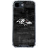 NFL Baltimore Ravens Black & White iPhone 16e Clear Case