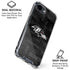 NFL Baltimore Ravens Black & White iPhone 16e Clear Case