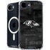 NFL Baltimore Ravens Black & White iPhone 16e MagSafe Case