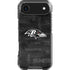 NFL Baltimore Ravens Black & White iPhone 17 Air Clear Case