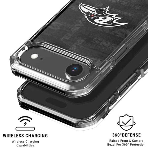 NFL Baltimore Ravens Black & White iPhone 17 Air Clear Case