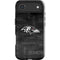 NFL Baltimore Ravens Black & White iPhone 17 Air Impact Case