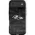 NFL Baltimore Ravens Black & White iPhone 17 Air Impact Case