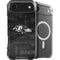 NFL Baltimore Ravens Black & White iPhone 17 Air MagSafe Case